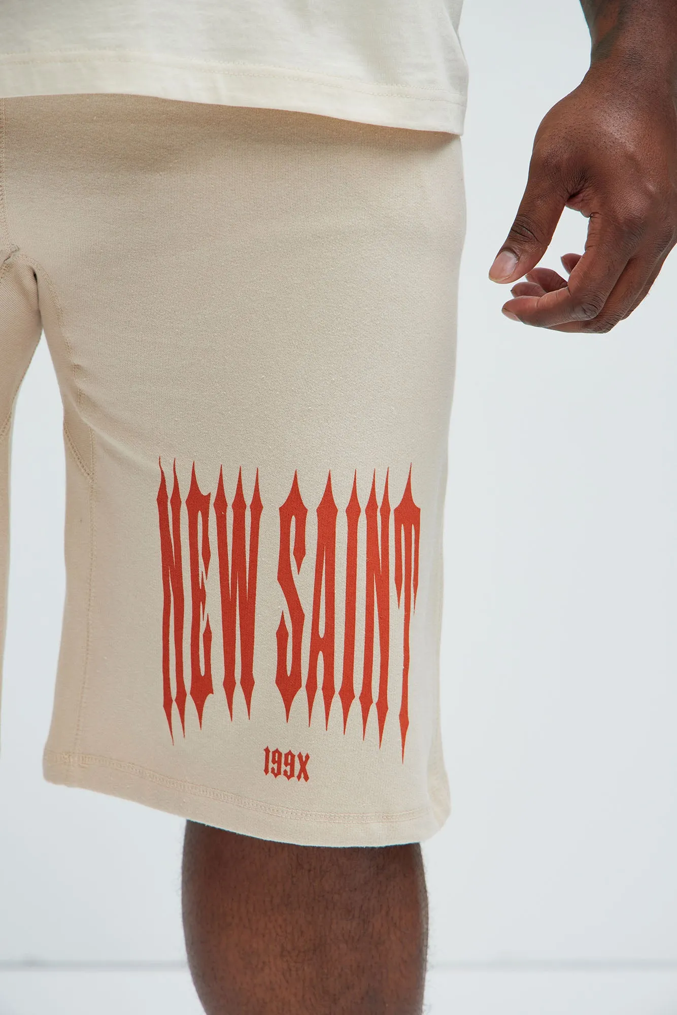 199X Edge Sweatshorts - Cream