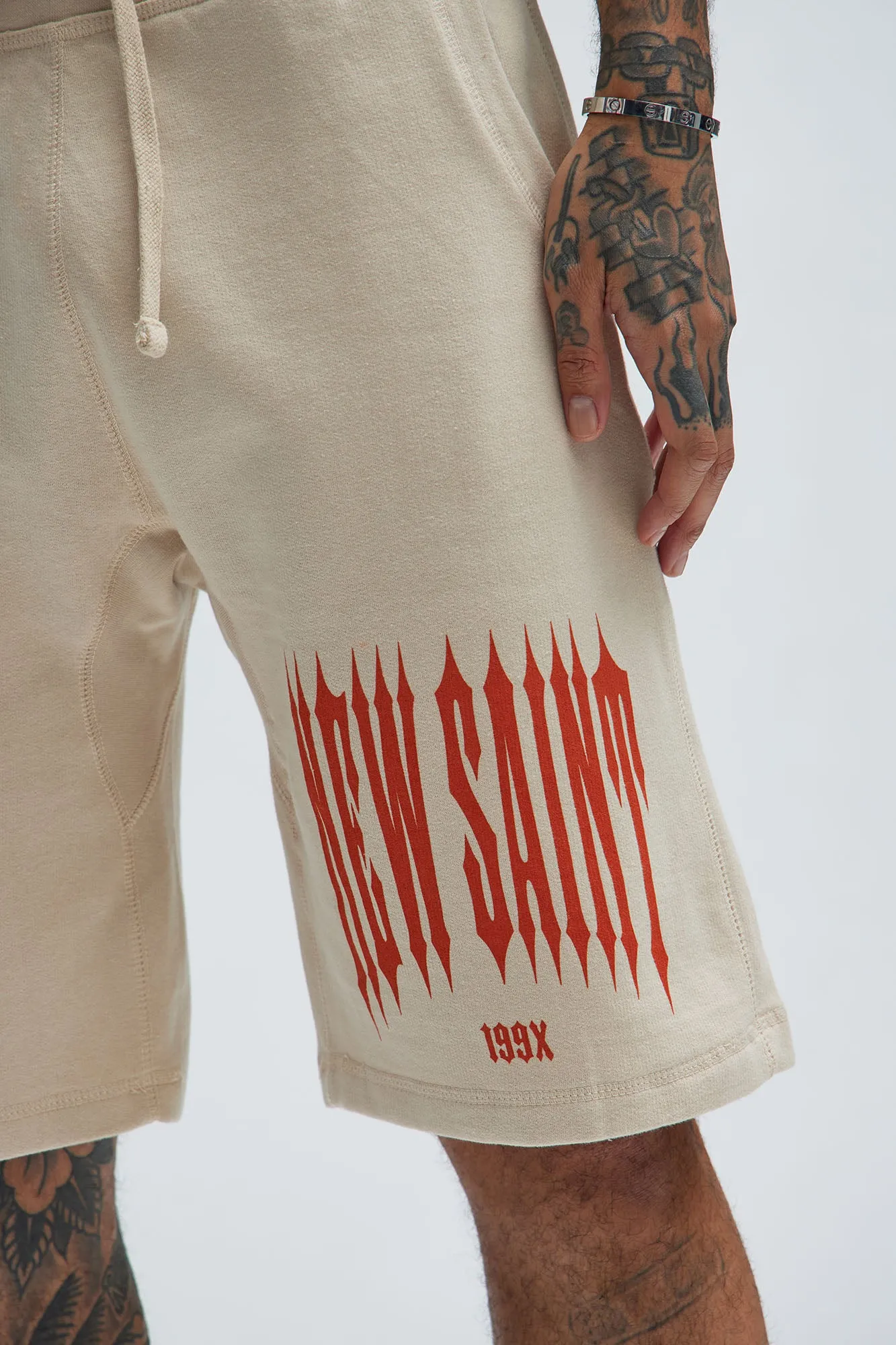 199X Edge Sweatshorts - Cream