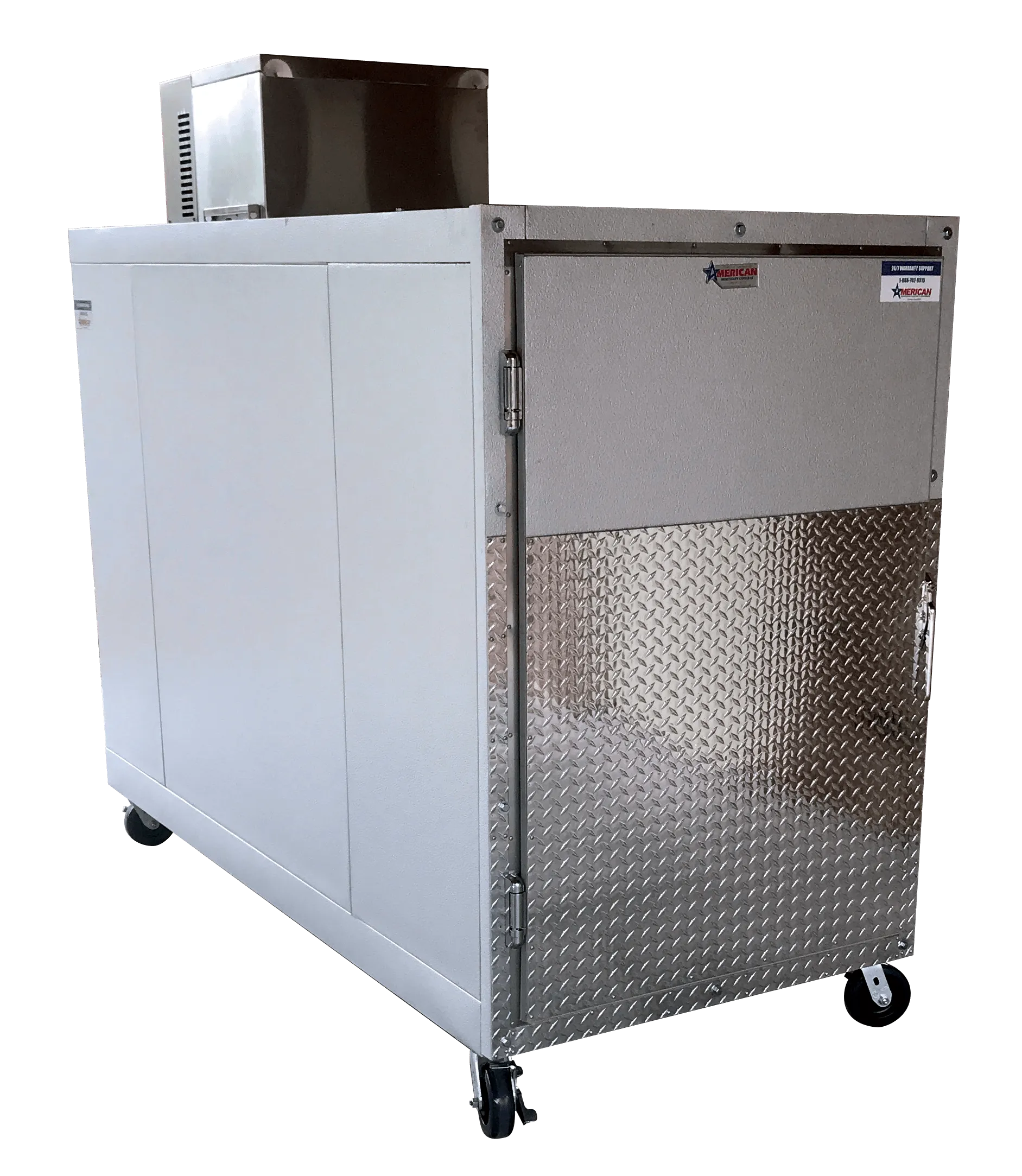 3 Body Oversized Mortuary Freezer - AMC Model #3BX-F
