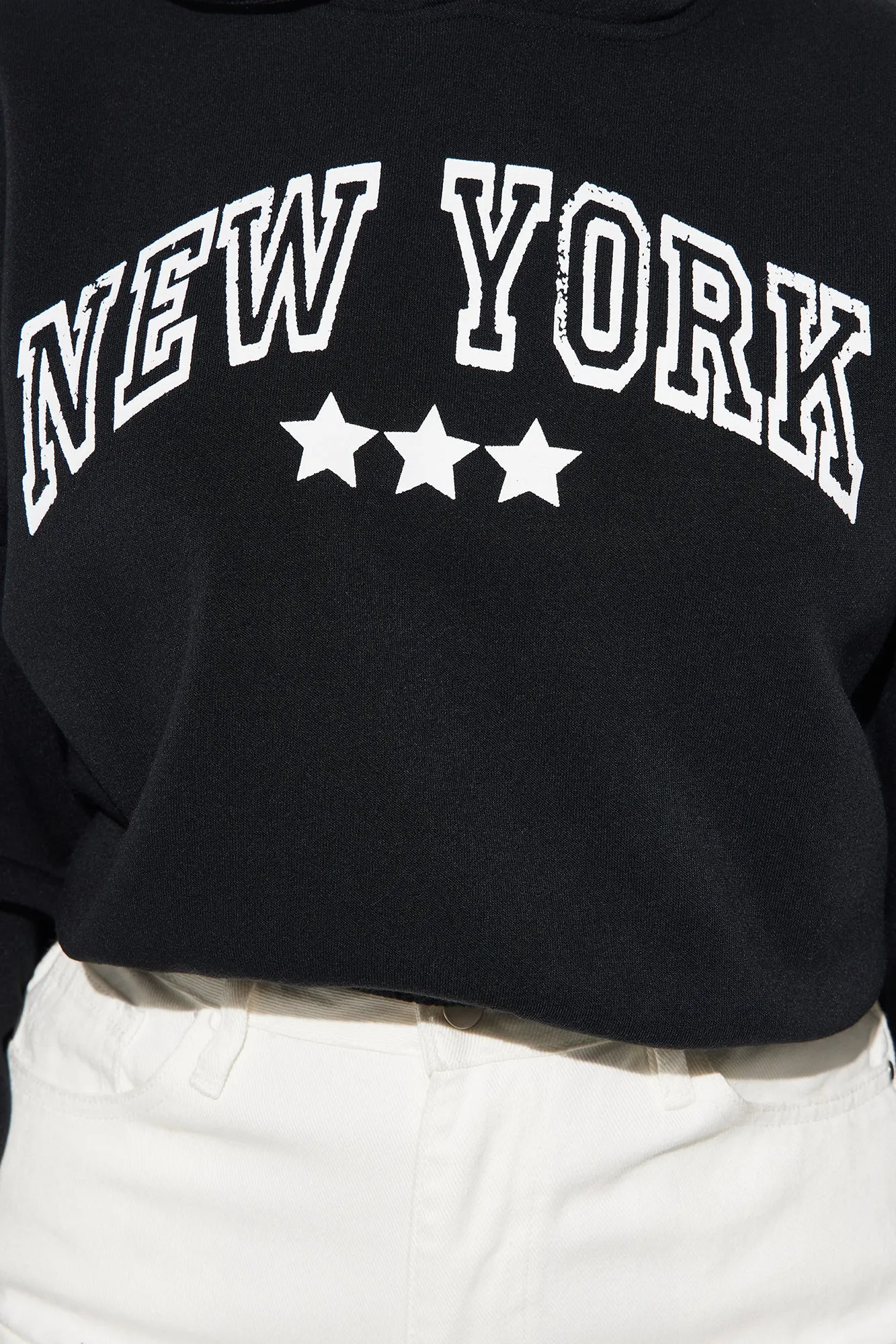 A New York Minute Hoodie - Black