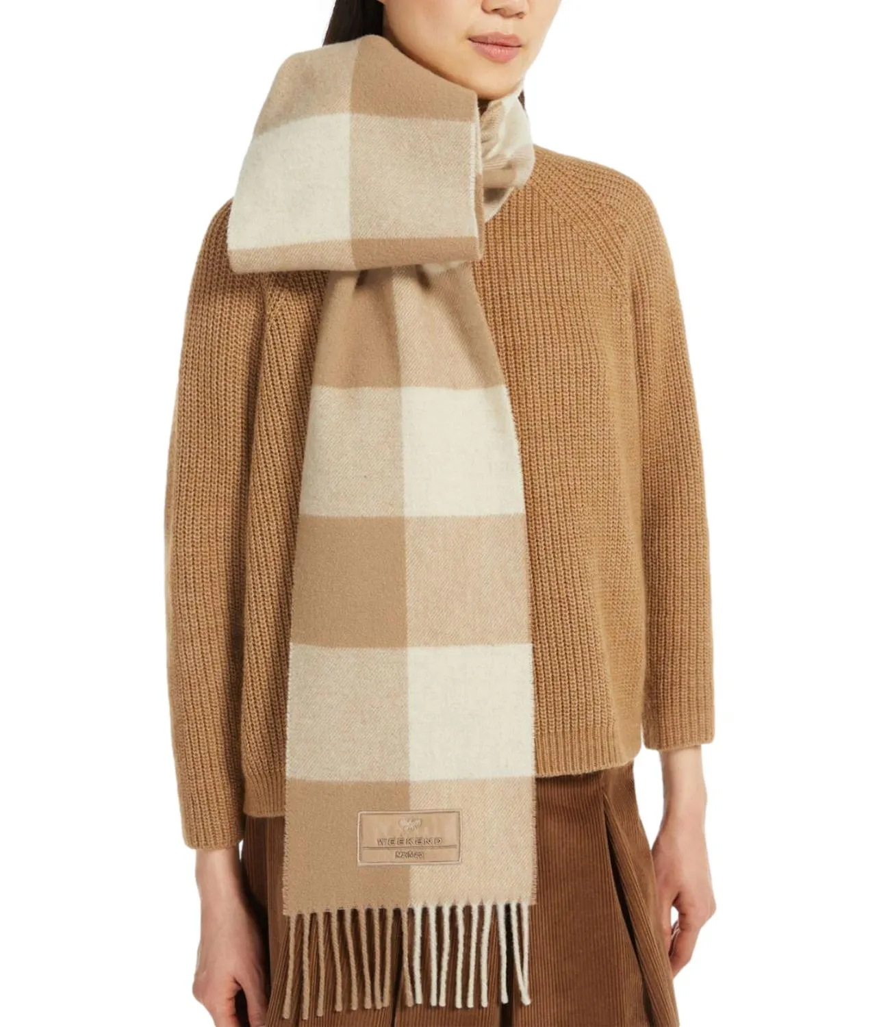 Accessori Weekend sciarpa/foulard ORA cammello/natural donna