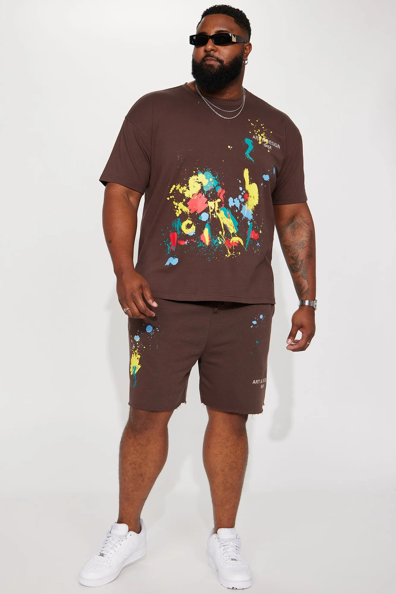 Art And Design Dept Shorts - Brown