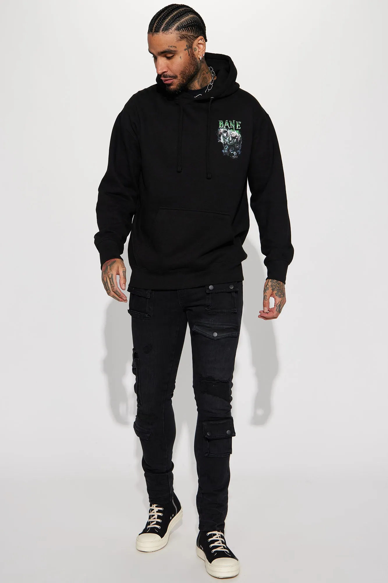 Bane Silence Shame Hoodie - Black