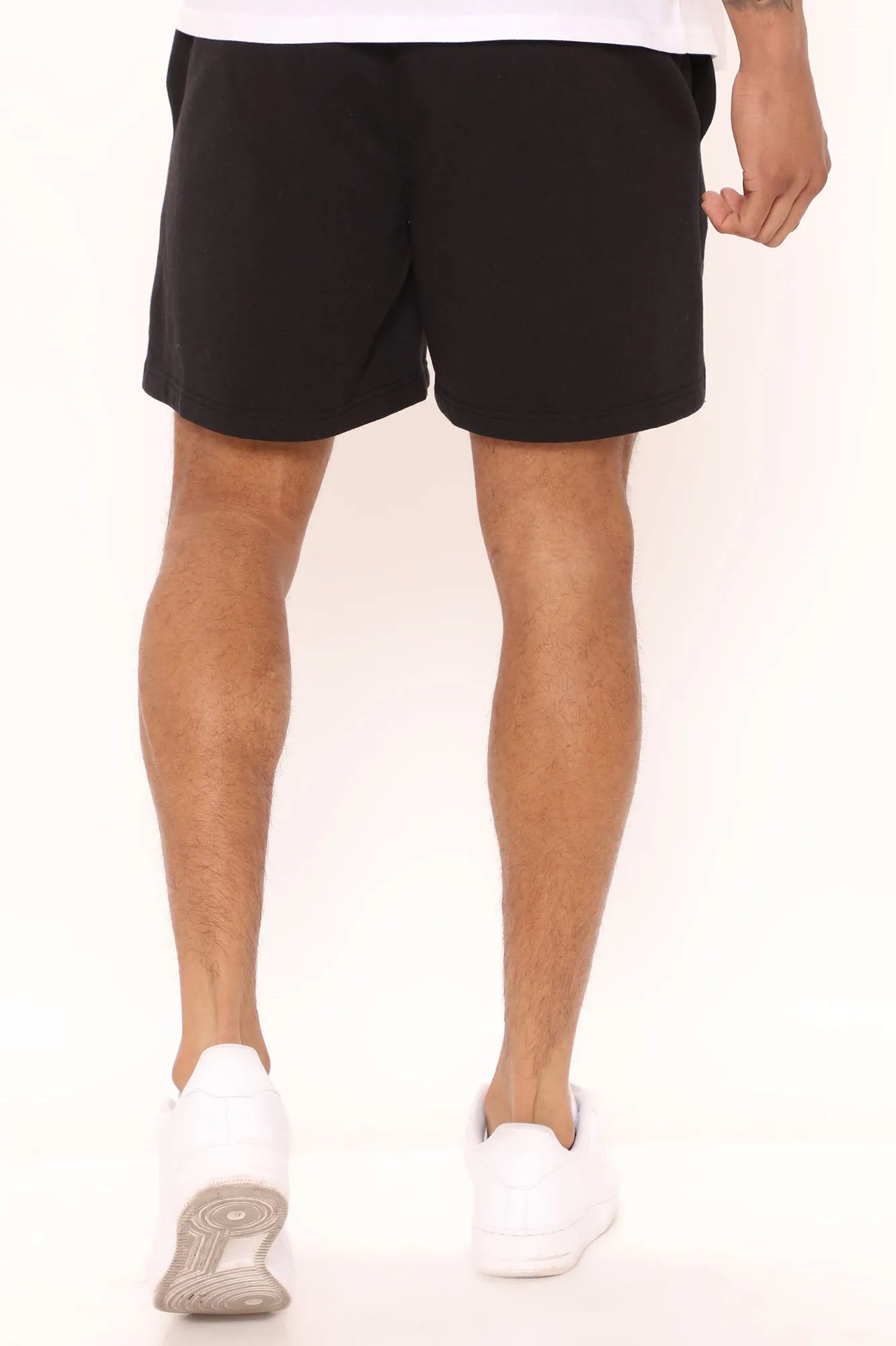 Bart Simpsons Fleece Shorts - Black