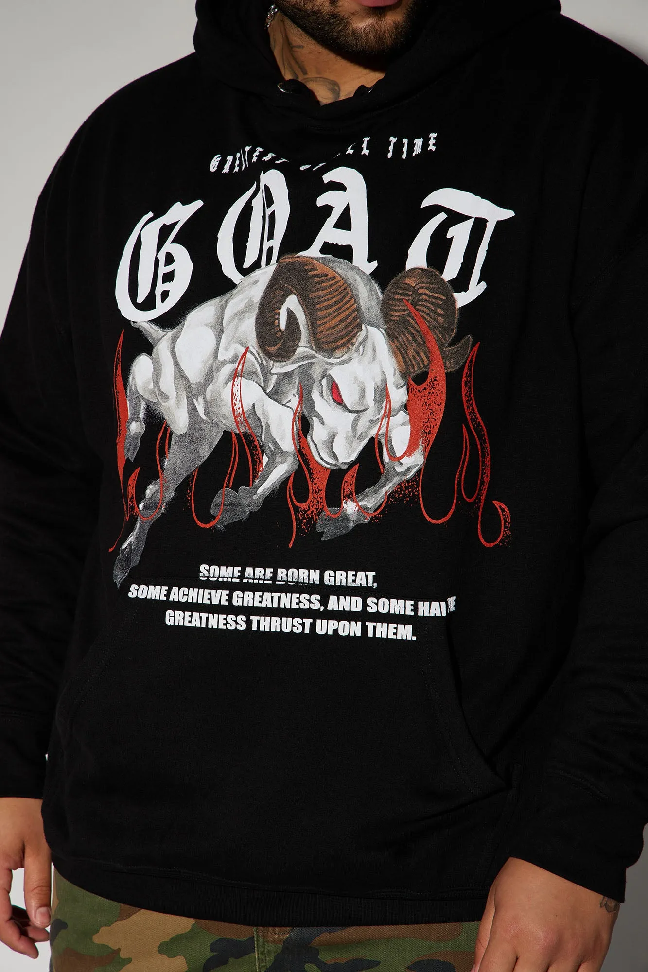 Became Is Or Was Hoodie - Black