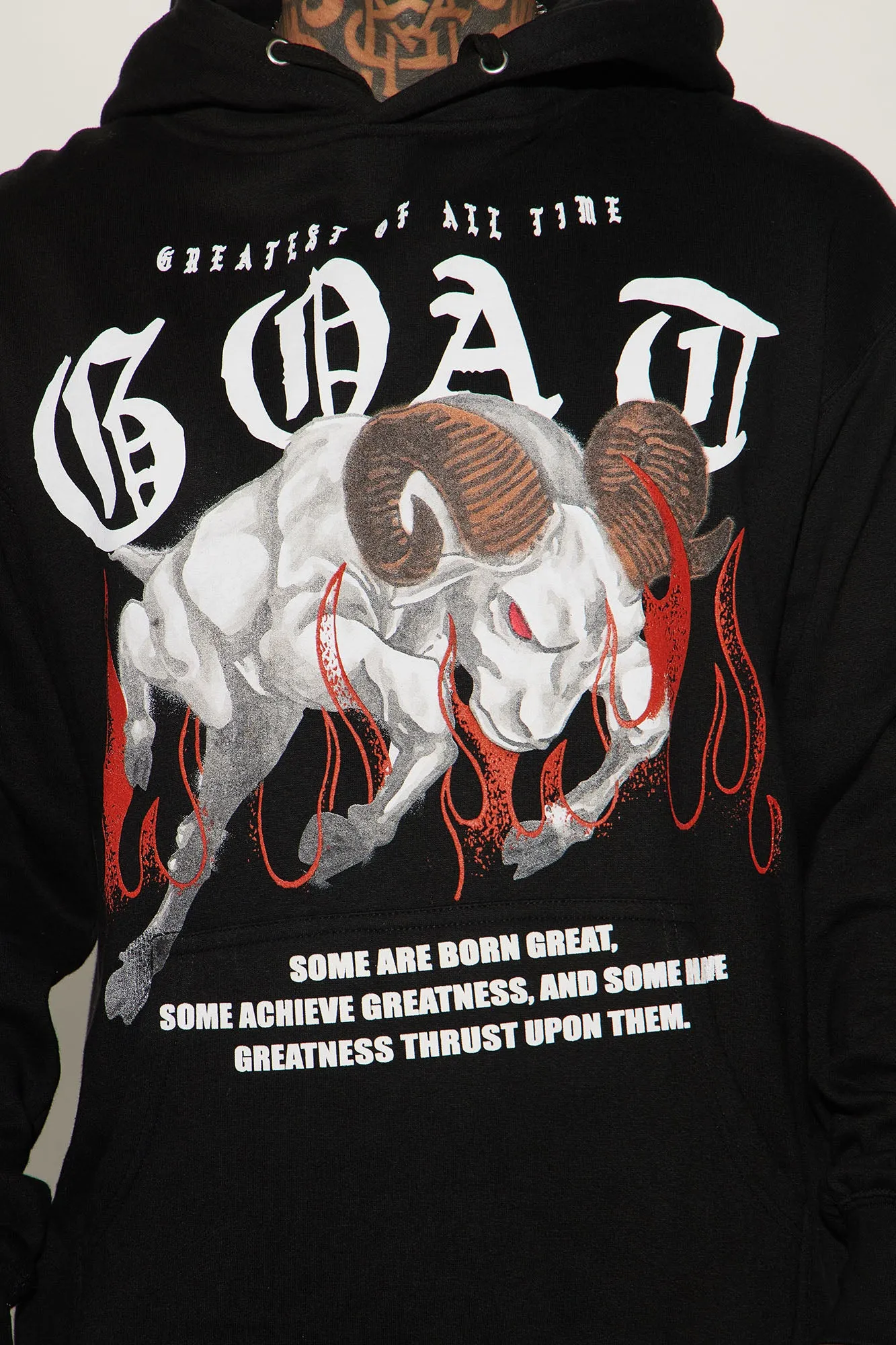Became Is Or Was Hoodie - Black