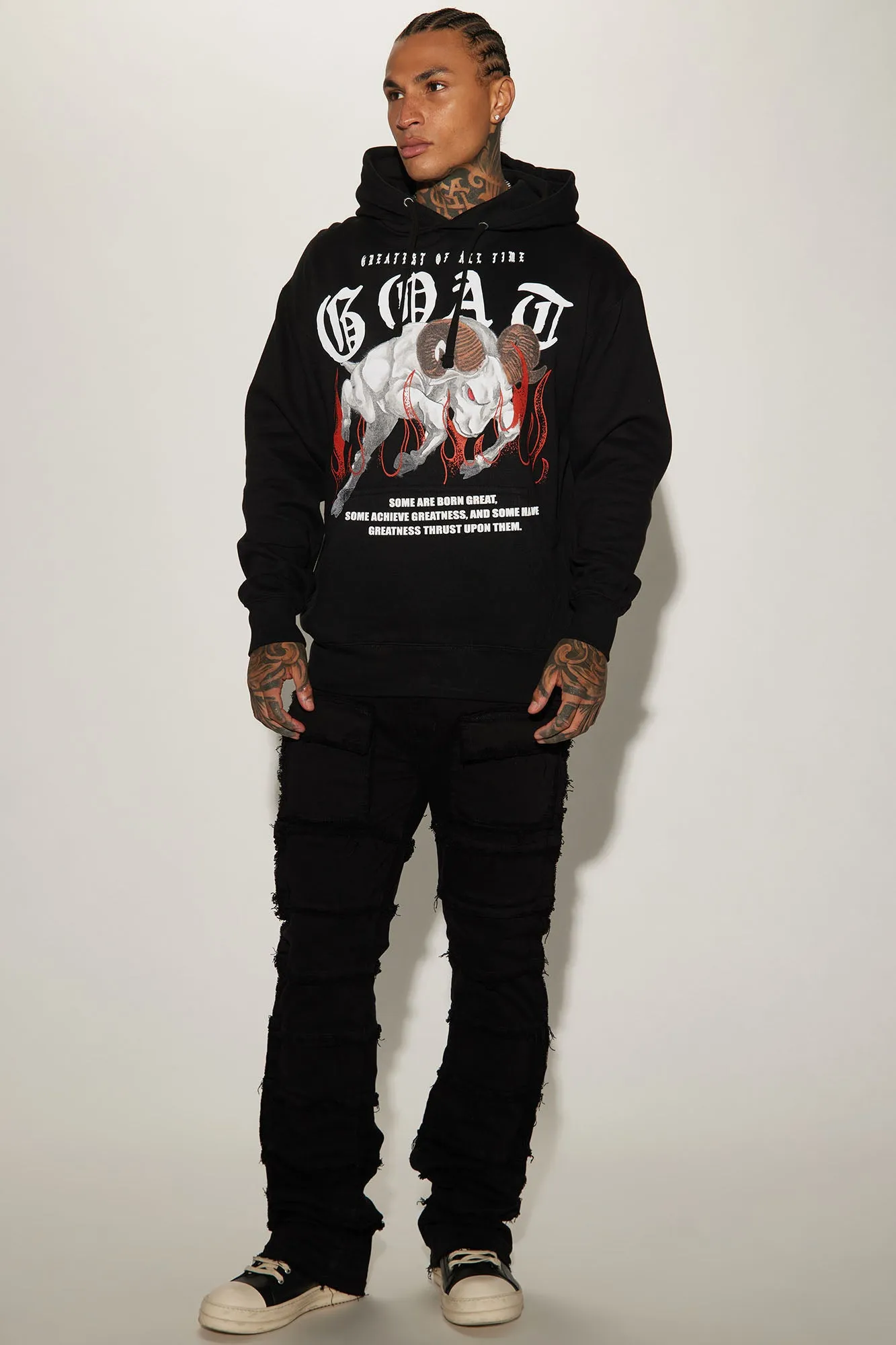 Became Is Or Was Hoodie - Black