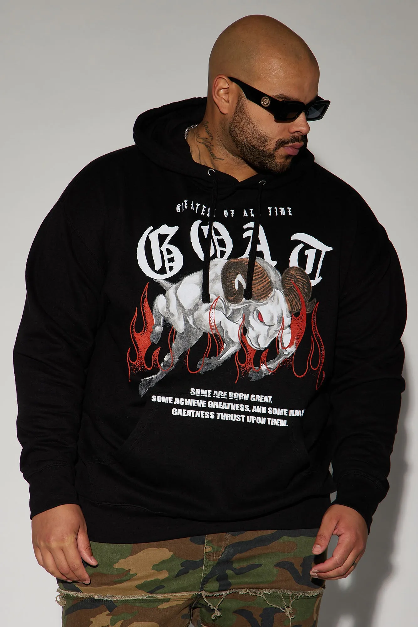 Became Is Or Was Hoodie - Black