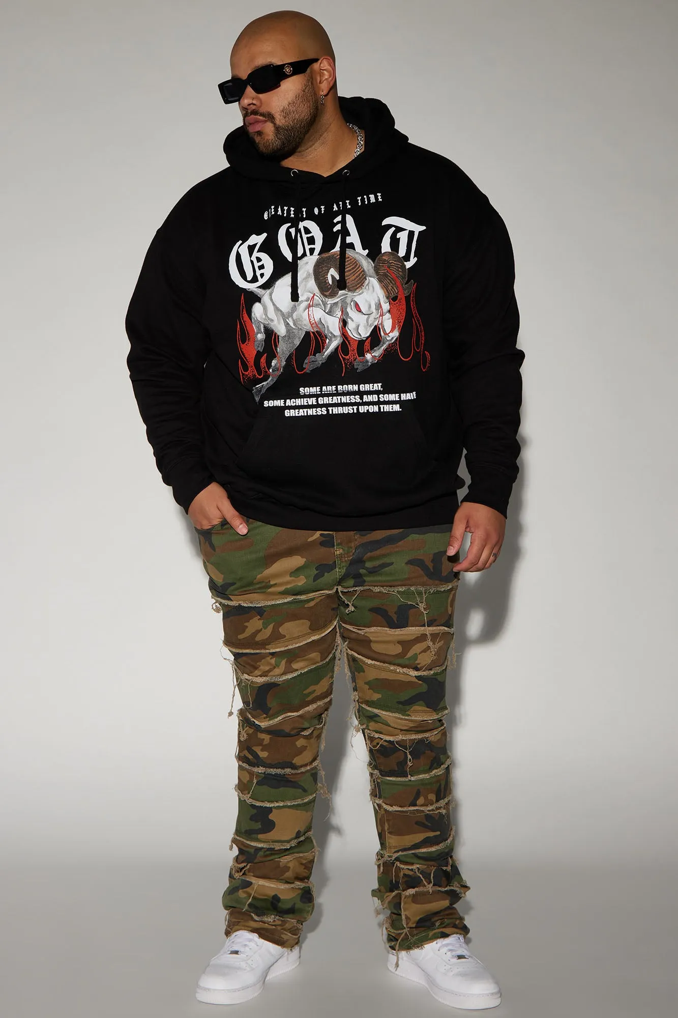 Became Is Or Was Hoodie - Black