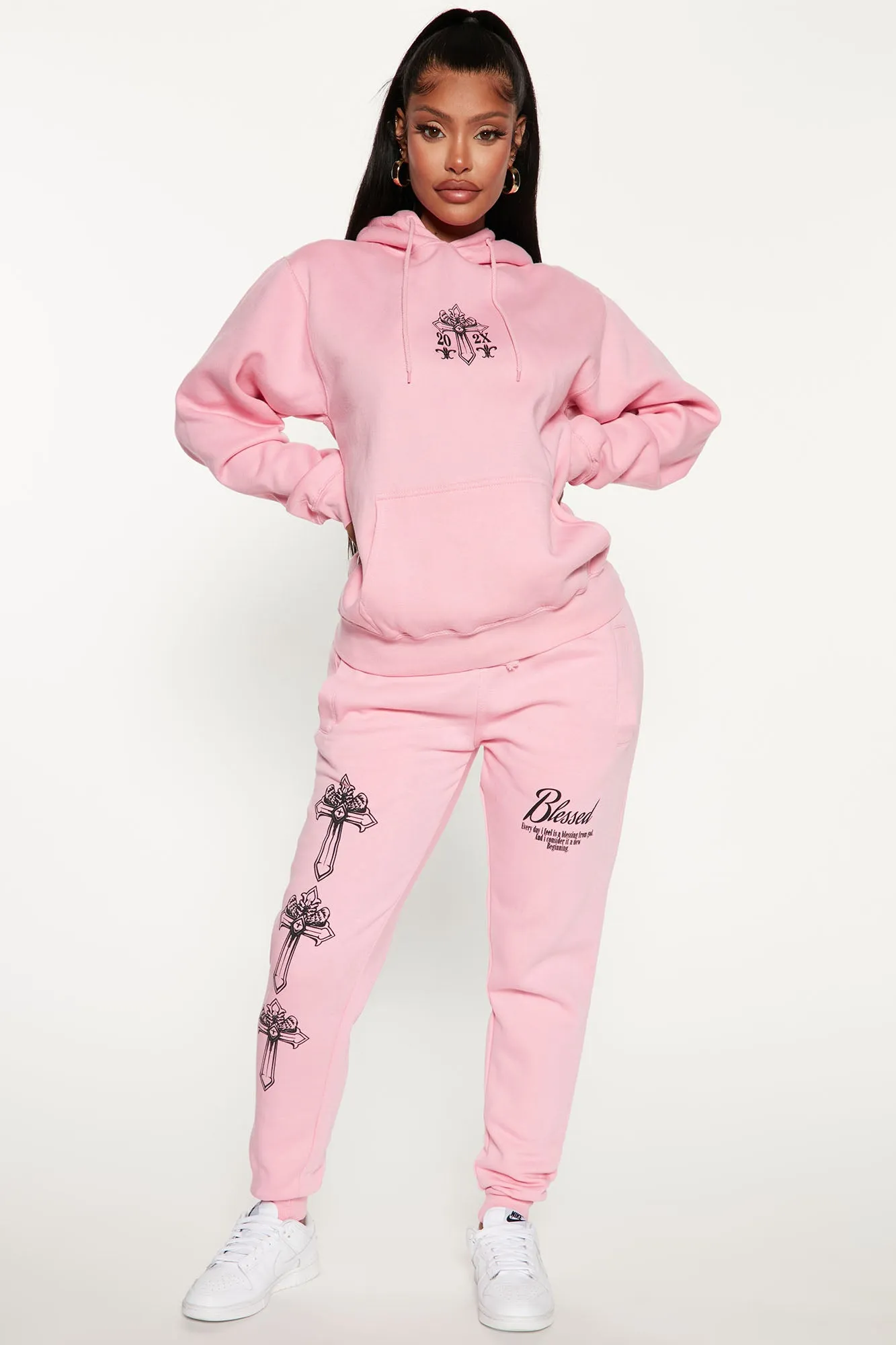 Best Behavior Hoodie - Pink