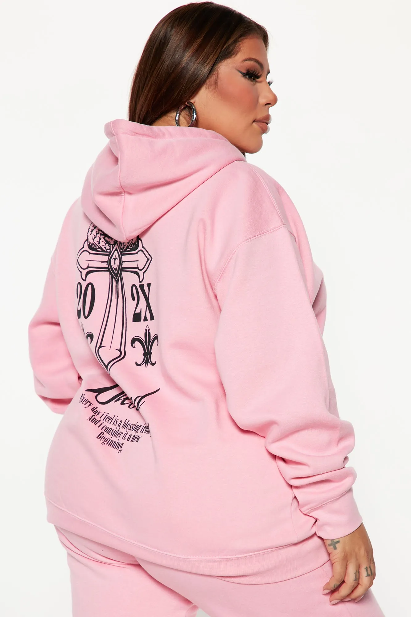 Best Behavior Hoodie - Pink