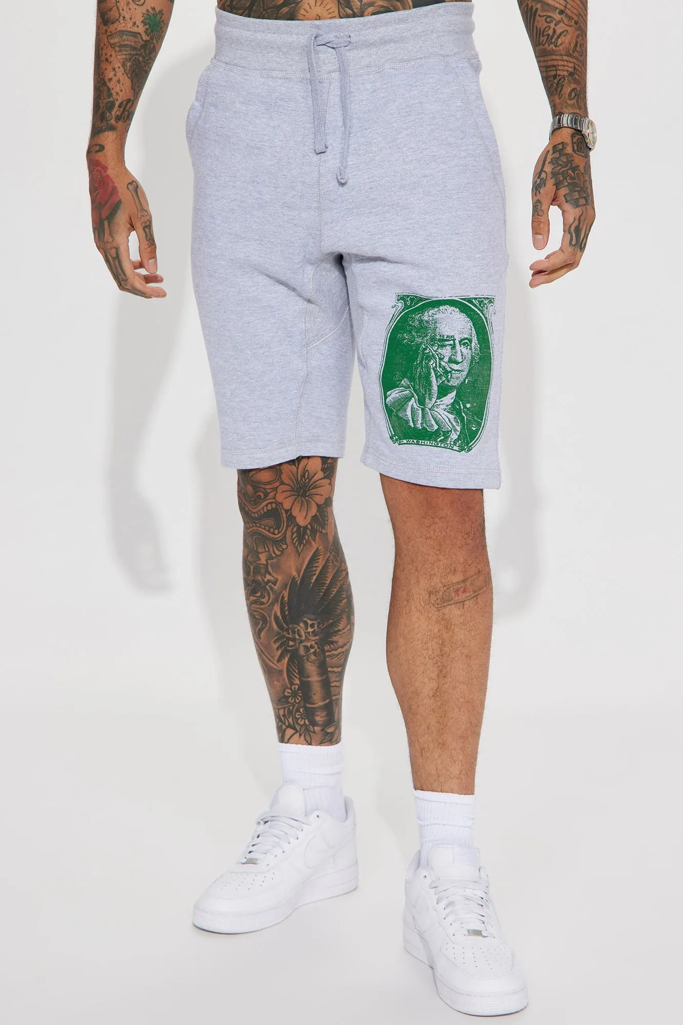 Big Jefe Shorts - Heather Grey