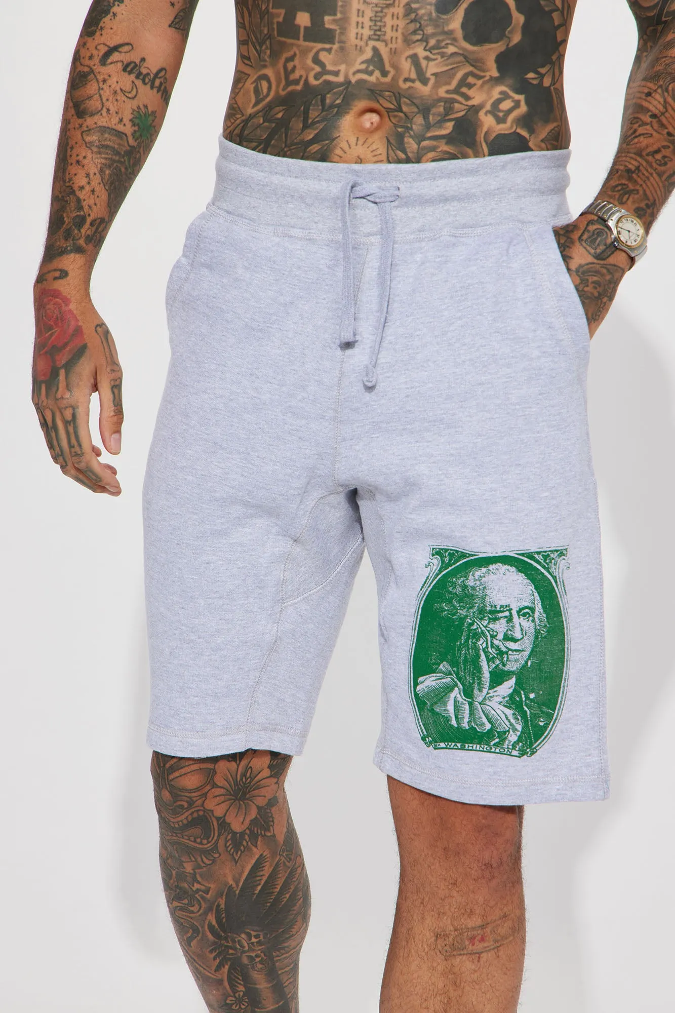 Big Jefe Shorts - Heather Grey