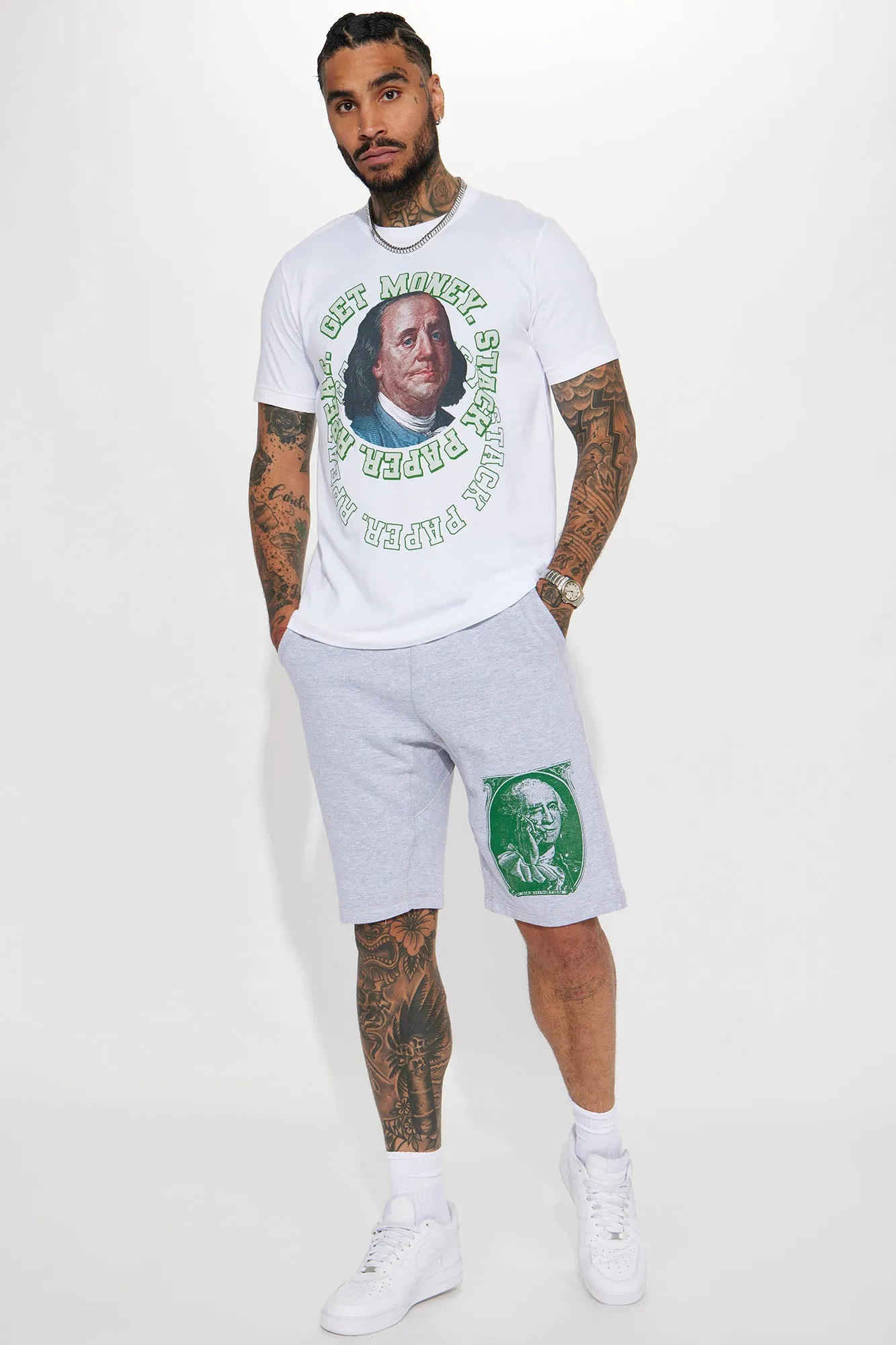 Big Jefe Shorts - Heather Grey
