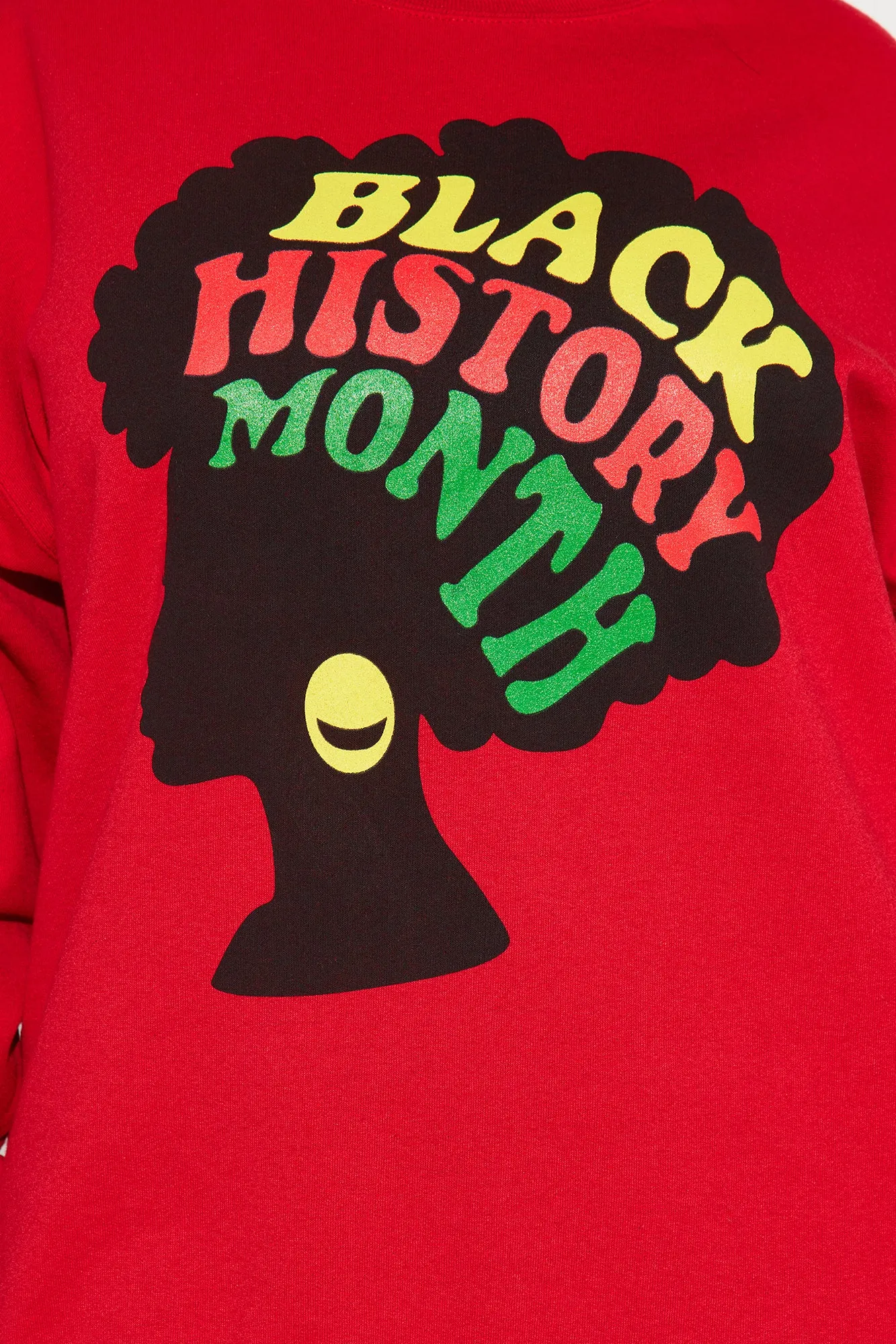Black History Sweatshirt - Red