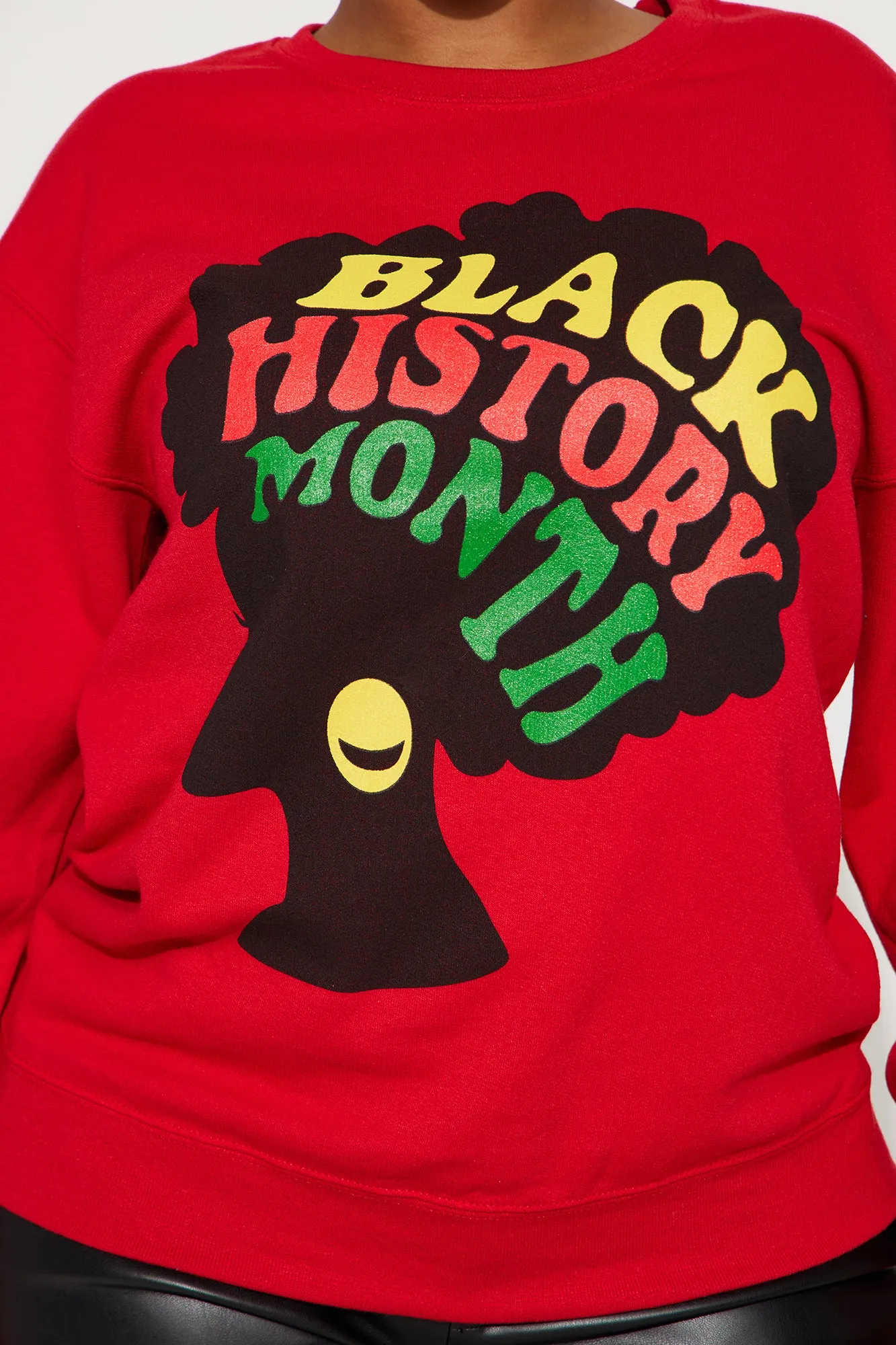 Black History Sweatshirt - Red