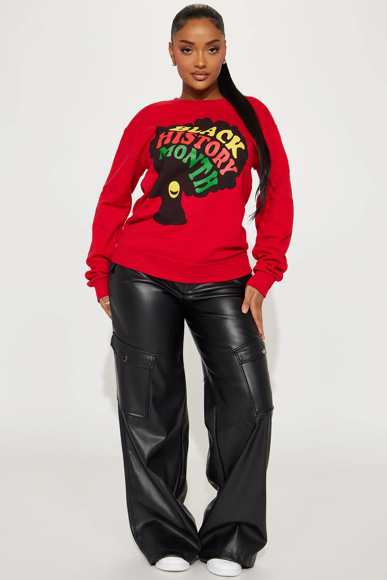 Black History Sweatshirt - Red