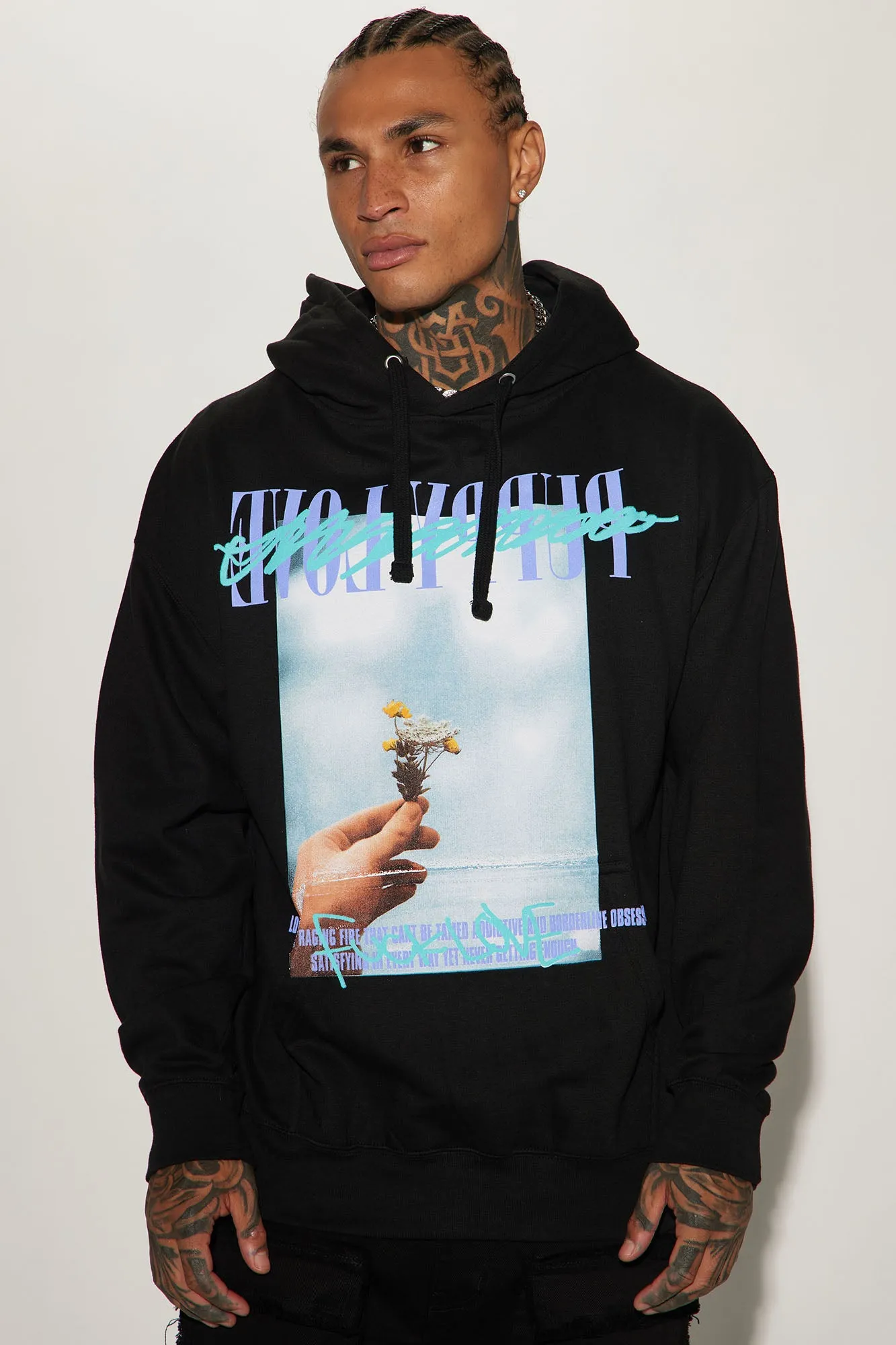 Blessed Eagle Hoodie - Black