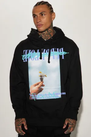 Blessed Eagle Hoodie - Black