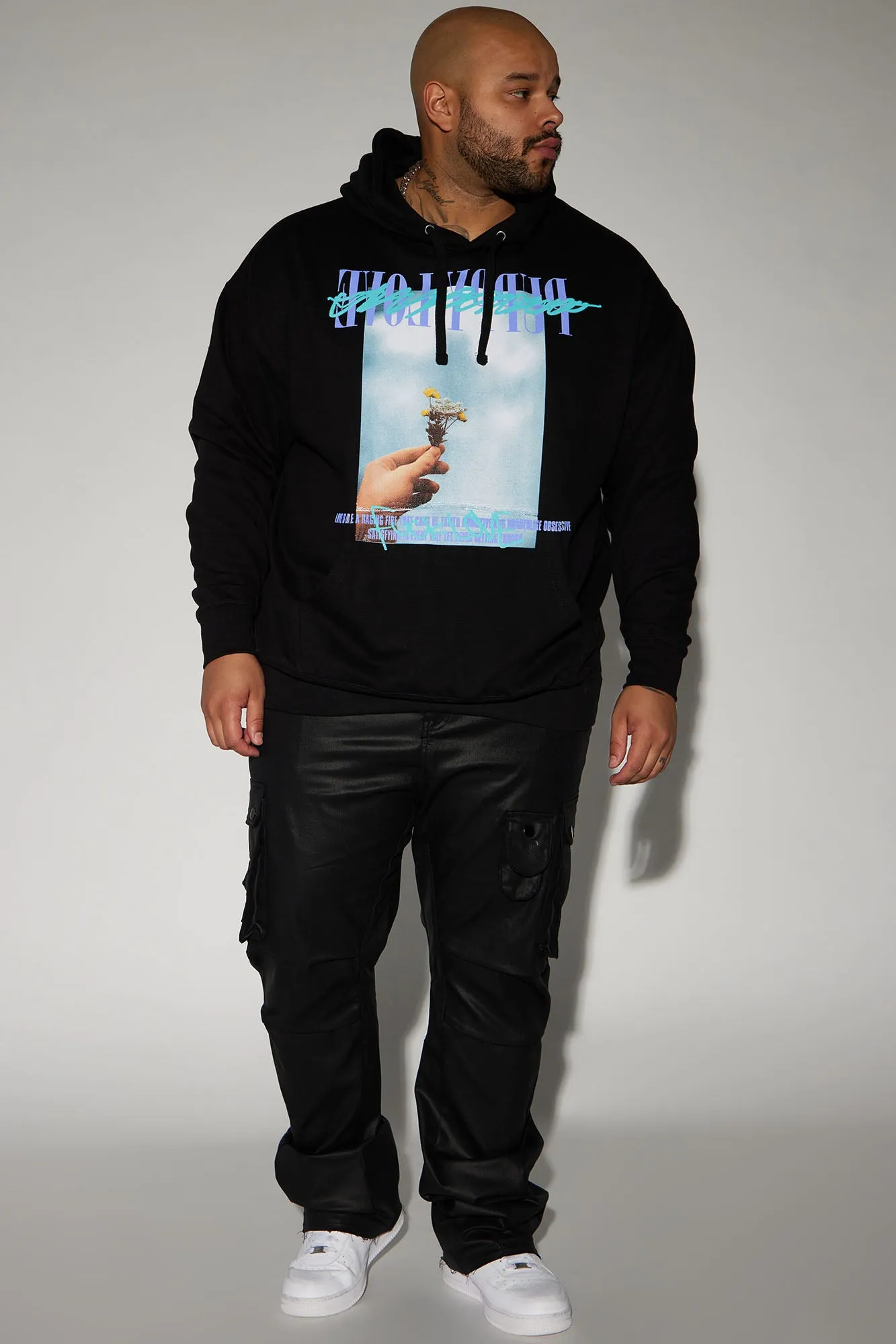 Blessed Eagle Hoodie - Black