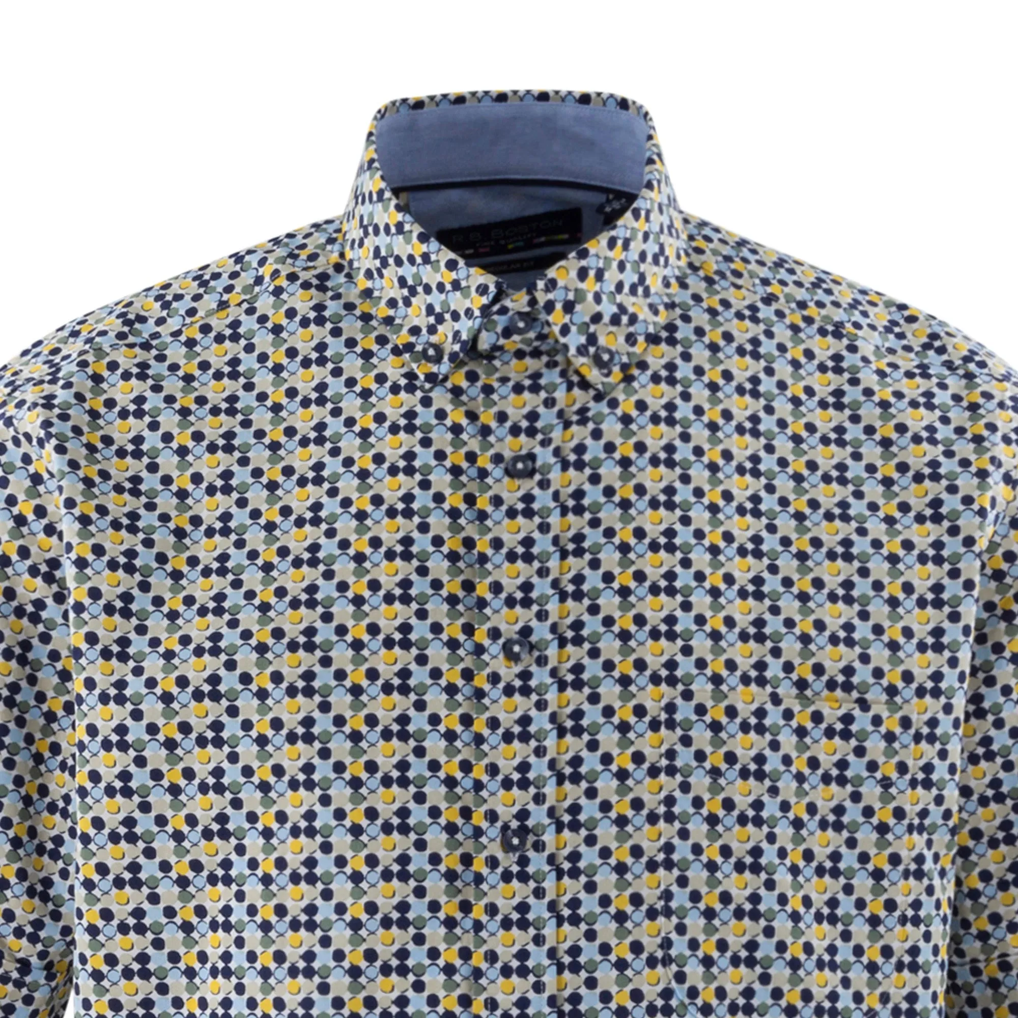 Camisa estampada regular fit 416675