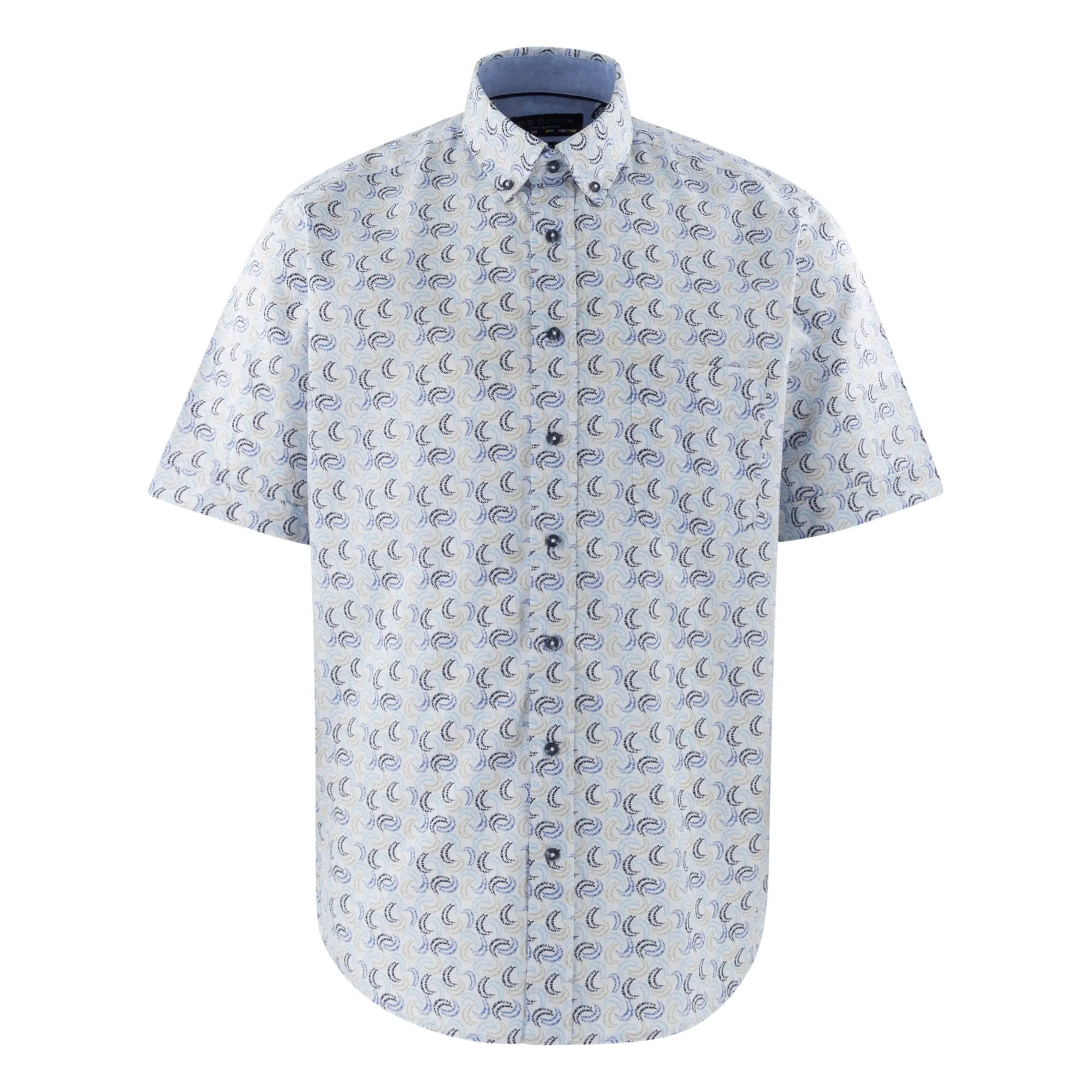 Camisa estampada regular fit 416680