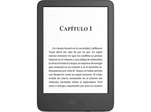 eReader - Amazon Kindle, Para eBook, 6", Doble de almacenamiento, 16 GB, 300 ppp, E-Ink, Negro
