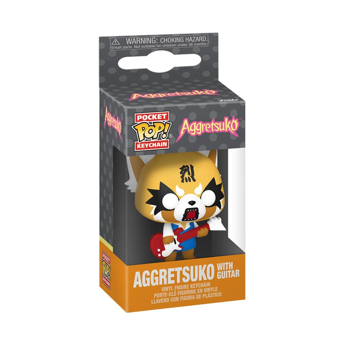 Funko Pop Keychain: Aggretsuko - Retsuko con Guitarra Llavero