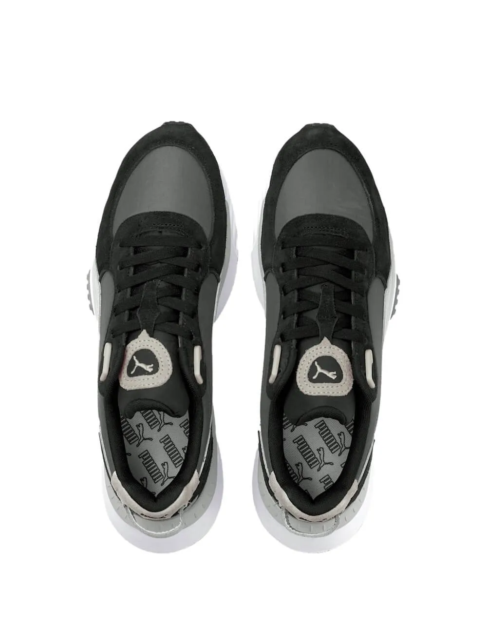 Puma Wild Rider Rollin Negras y Grises Hombre