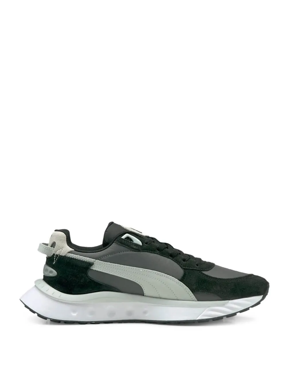 Puma Wild Rider Rollin Negras y Grises Hombre