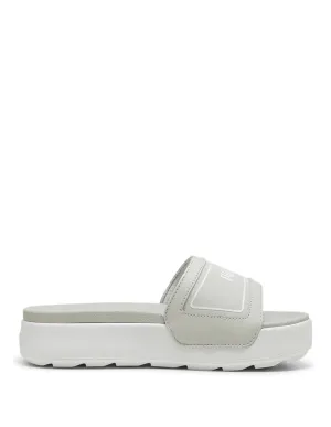 Sandalias Puma Karmen Blancas y Grises Mujer