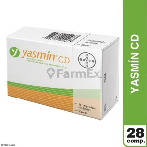 Yasmin CD x 28 comprimidos susc-1 de 3 meses